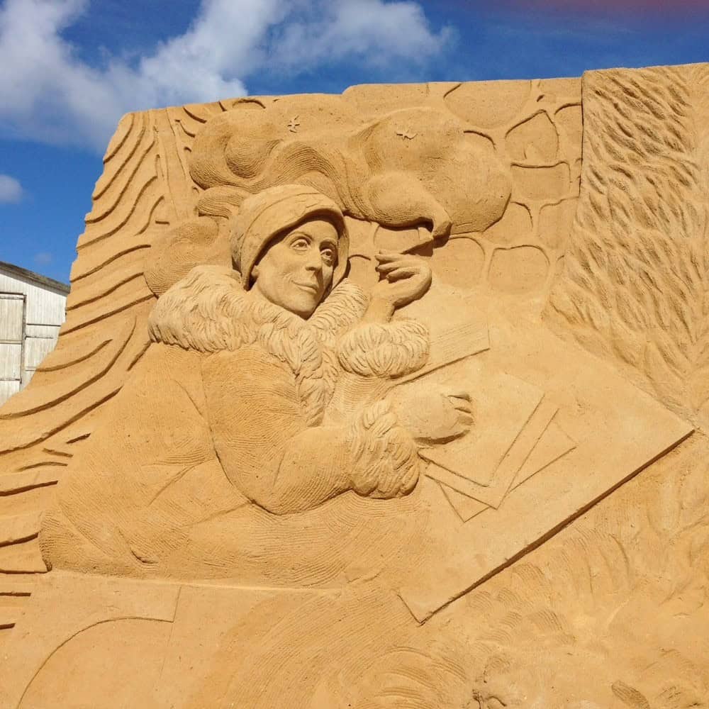 Sandskulptur i Hundested 2025